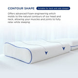 MLILY OxyGel Contour Adaptive Memory Foam Pillow