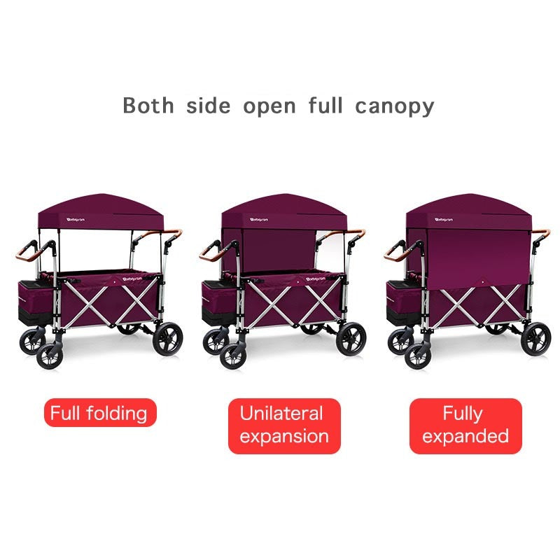 Mums Choice premium deluxe foldable strong wagon / stroller-Upgrade version