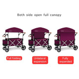 Mums Choice premium deluxe foldable strong wagon / stroller-Upgrade version