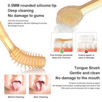 Misuta Silicone Toothbrush And Tongue Relay Set For Babies From 0 - 18 Months