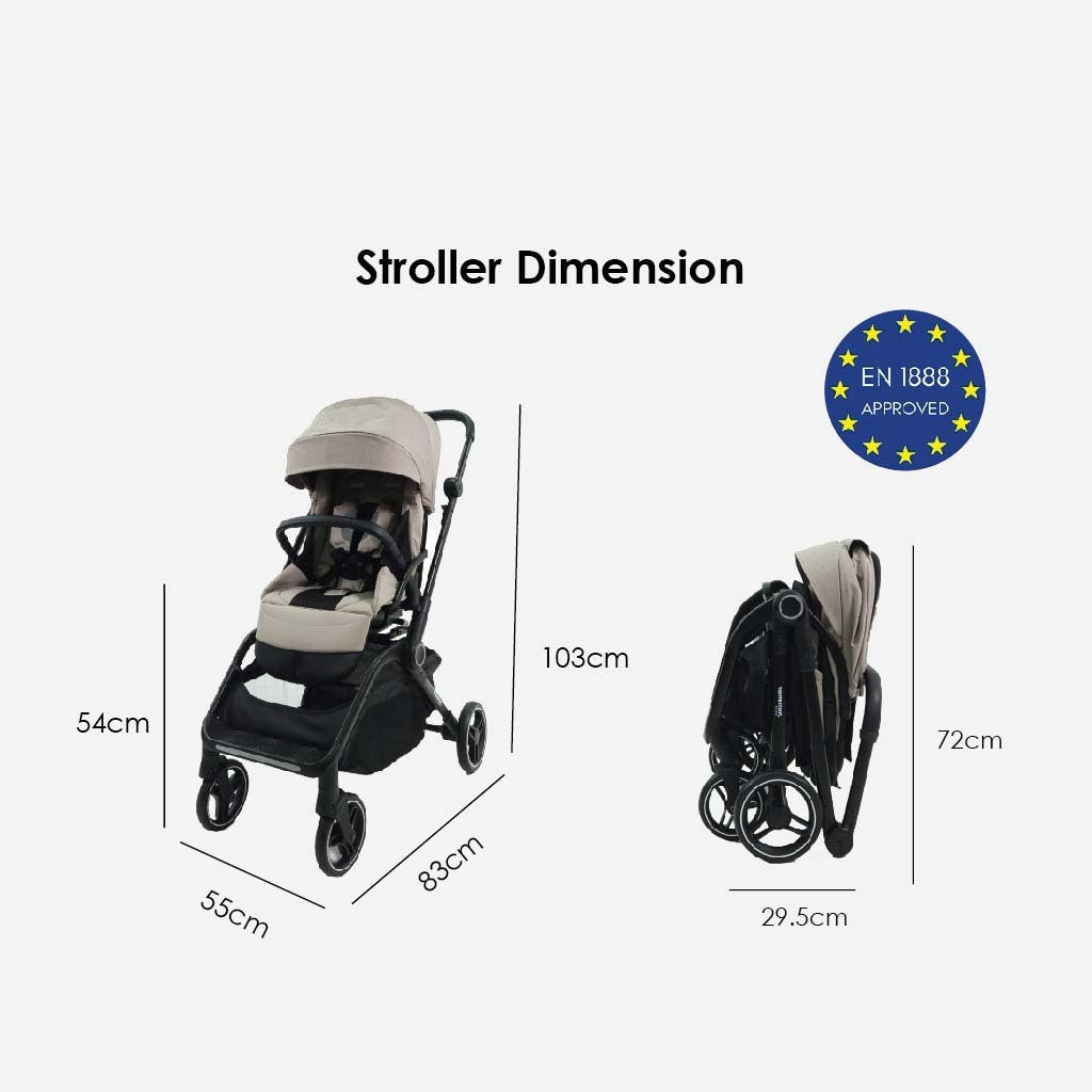 Hamilton T1 Stroller MagicFold™