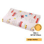 Nemobaby Breathable Kids Toddler Children Natural Latex Pillow Size 44*27*6cm / 50*30*6/9cm