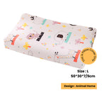 Nemobaby Breathable Kids Toddler Children Natural Latex Pillow Size 44*27*6cm / 50*30*6/9cm