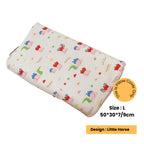 Nemobaby Breathable Kids Toddler Children Natural Latex Pillow Size 44*27*6cm / 50*30*6/9cm
