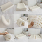 Nemobaby Breathable Kids Toddler Children Natural Latex Pillow Size 44*27*6cm / 50*30*6/9cm