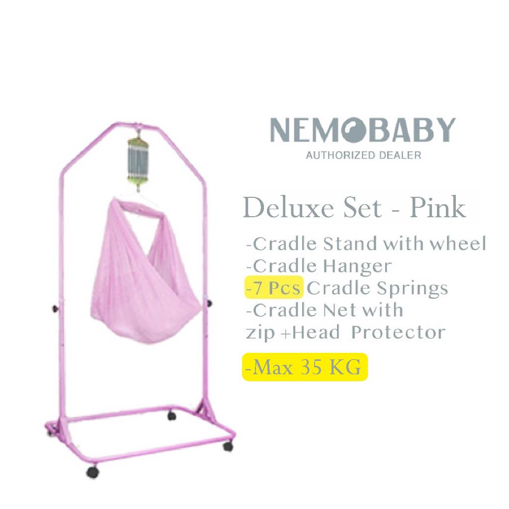 Nemobaby XL Foldable Spring Baby Cradle Set