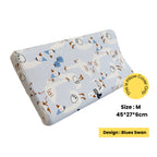 Nemobaby Breathable Kids Toddler Children Natural Latex Pillow Size 44*27*6cm / 50*30*6/9cm