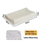 Nemobaby Breathable Kids Toddler Children Natural Latex Pillow Size 44*27*6cm / 50*30*6/9cm