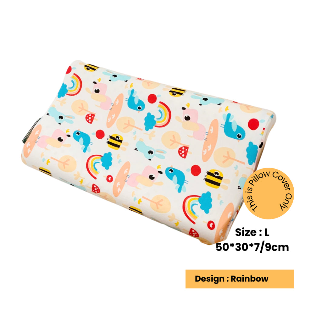 Nemobaby Breathable Kids Toddler Children Natural Latex Pillow Size 44*27*6cm / 50*30*6/9cm