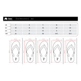 Fipper Natural Rubber Slipper Basic M Series - Blue Snorkel