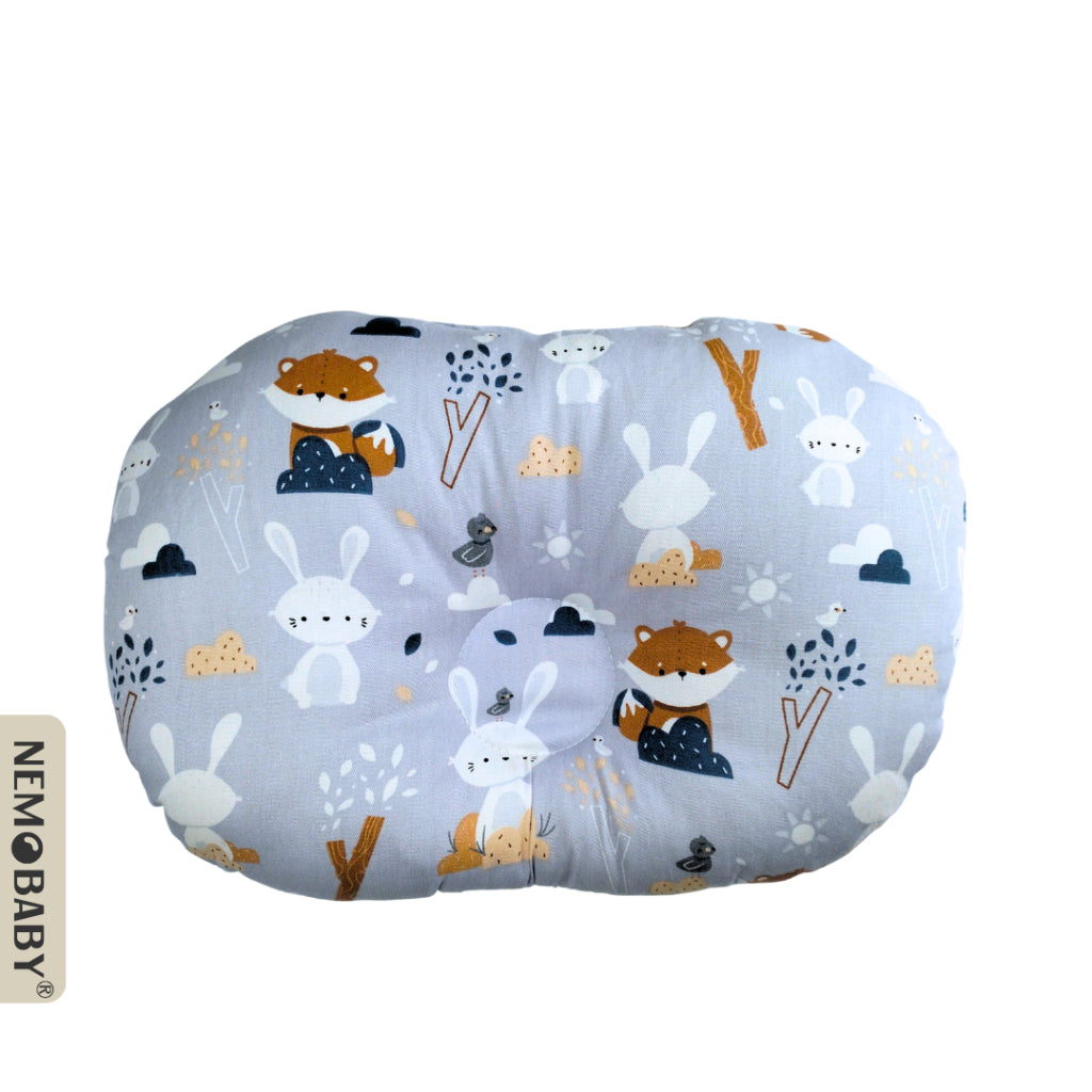 Nemobaby 100% Premium Cotton Baby Dimple Pillow 0M+