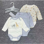 Nemobaby 3 In 1 Baby Boy Long Sleeve Romper Bodysuit