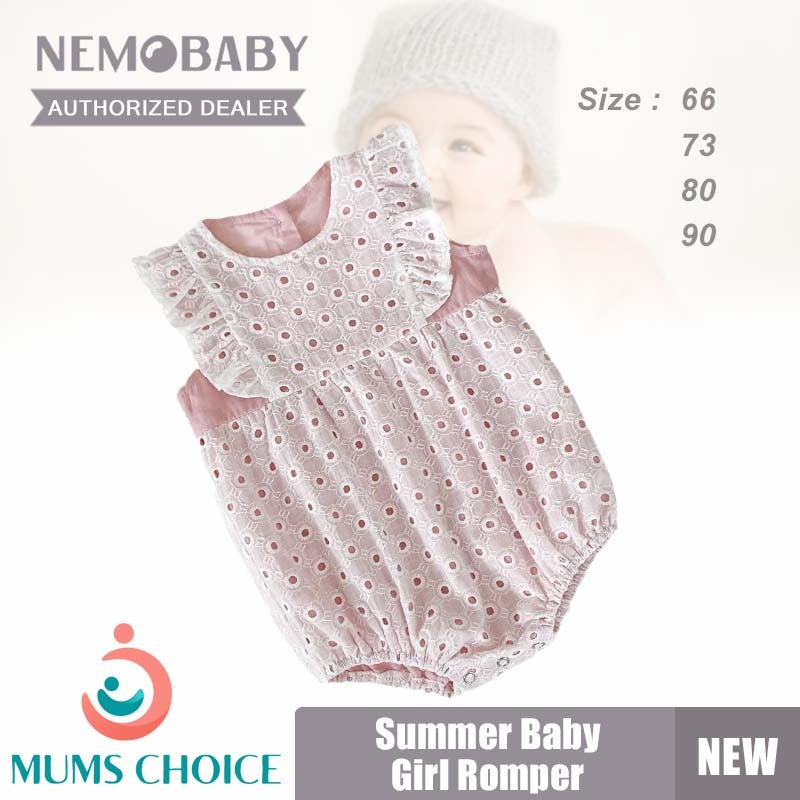 Nemobaby Baby Girl Summer Romper Jumpsuit