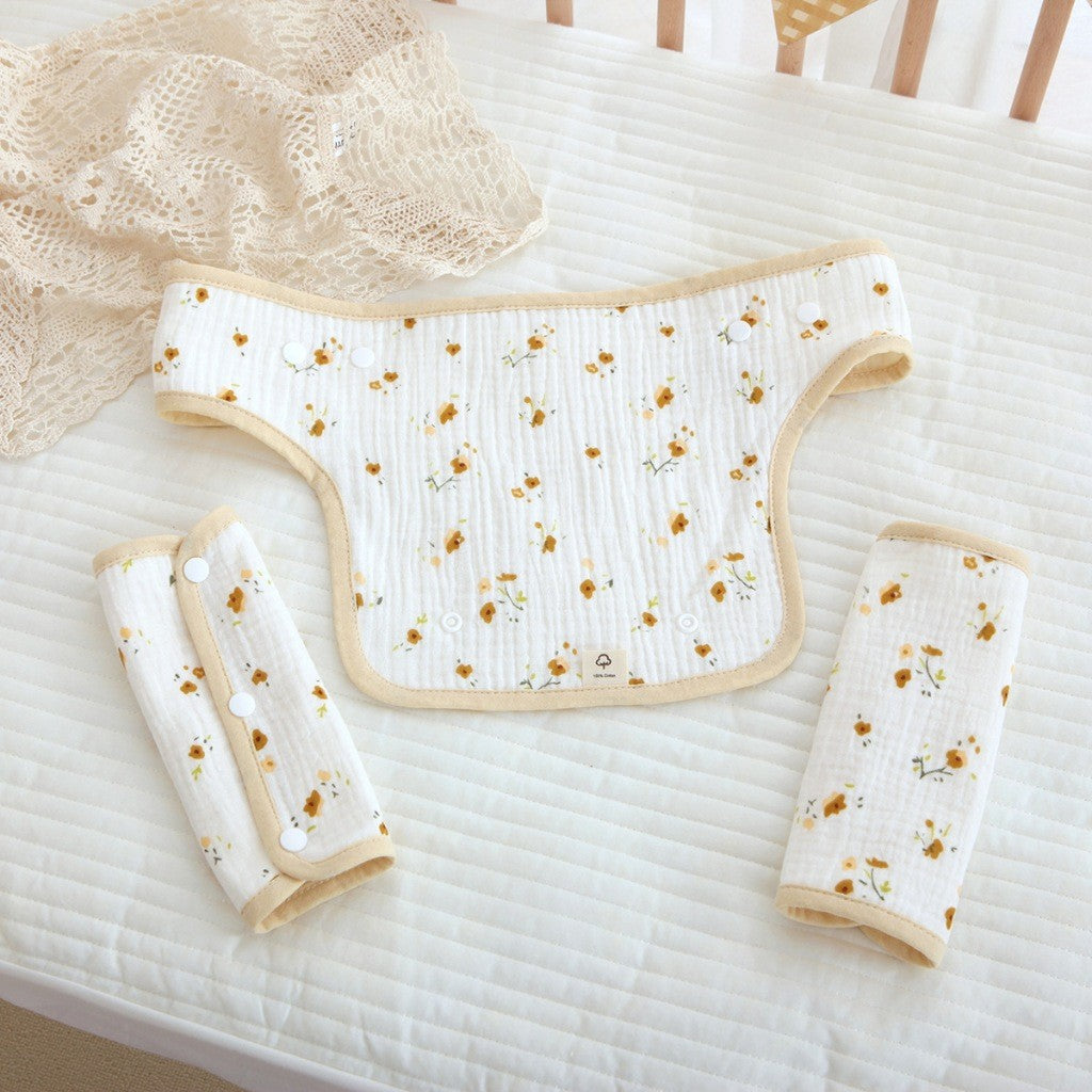 Mums Choice 360 Teething Pads & Bib for Baby Carrier Universal Type