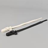 Heorshe Pacifier Chain Black White