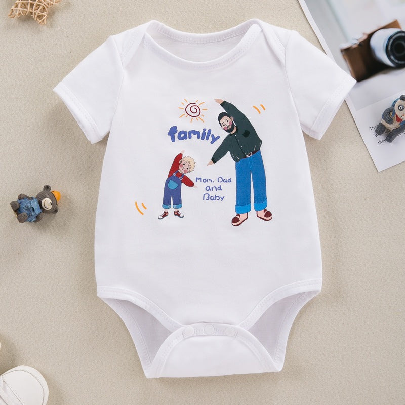 Nemobaby Baby Boy Baby Girl Happy Father's & Mother's Day Romper
