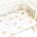 Mums Choice 100% Cotton baby cot fitted sheet crib mattress cover