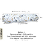 Nemobaby 100% Premium Cotton Baby Bolster