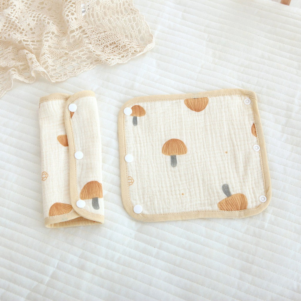 Mums Choice Muslin Gauze Baby Carrier Drool Pads / Teether pads