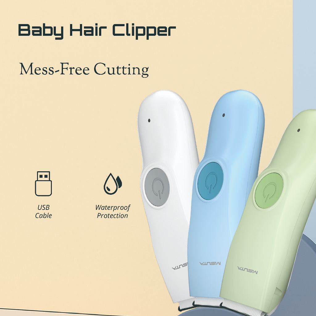 Misuta Baby Hair Trimmer hair cutter (Waterproof)