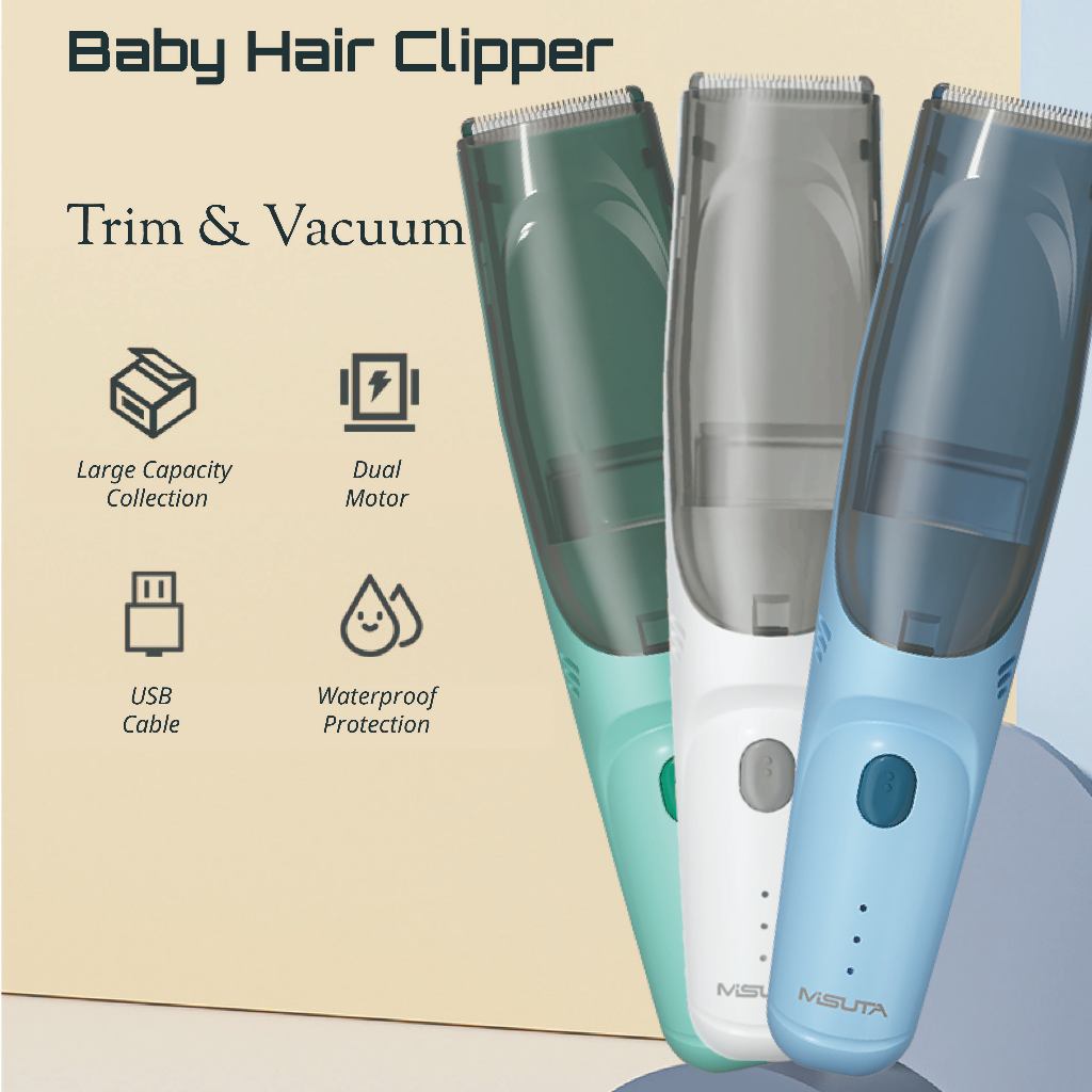 Misuta Baby Hair Trimmer hair cutter (Waterproof)