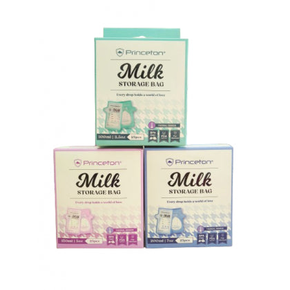 Princeton Double Zipper Breast Milk Storage Bag with Thermal Sensor