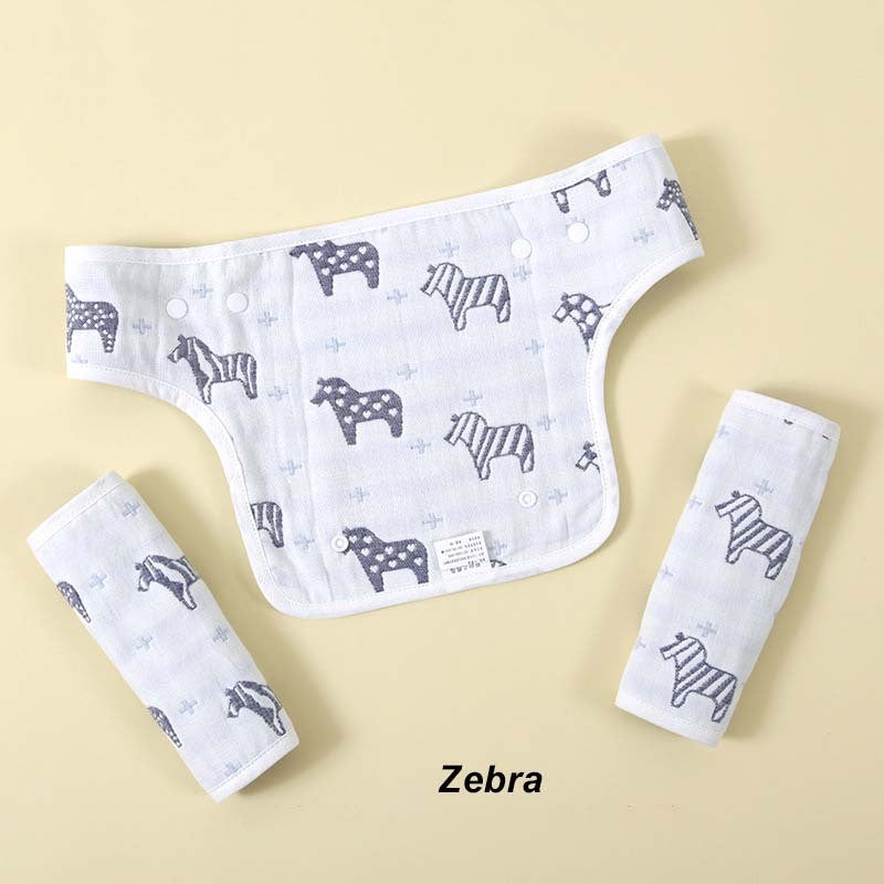 Mums Choice 360 Teething Pads & Bib for Baby Carrier Universal Type