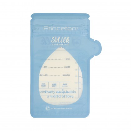 Princeton Double Zipper Breast Milk Storage Bag with Thermal Sensor