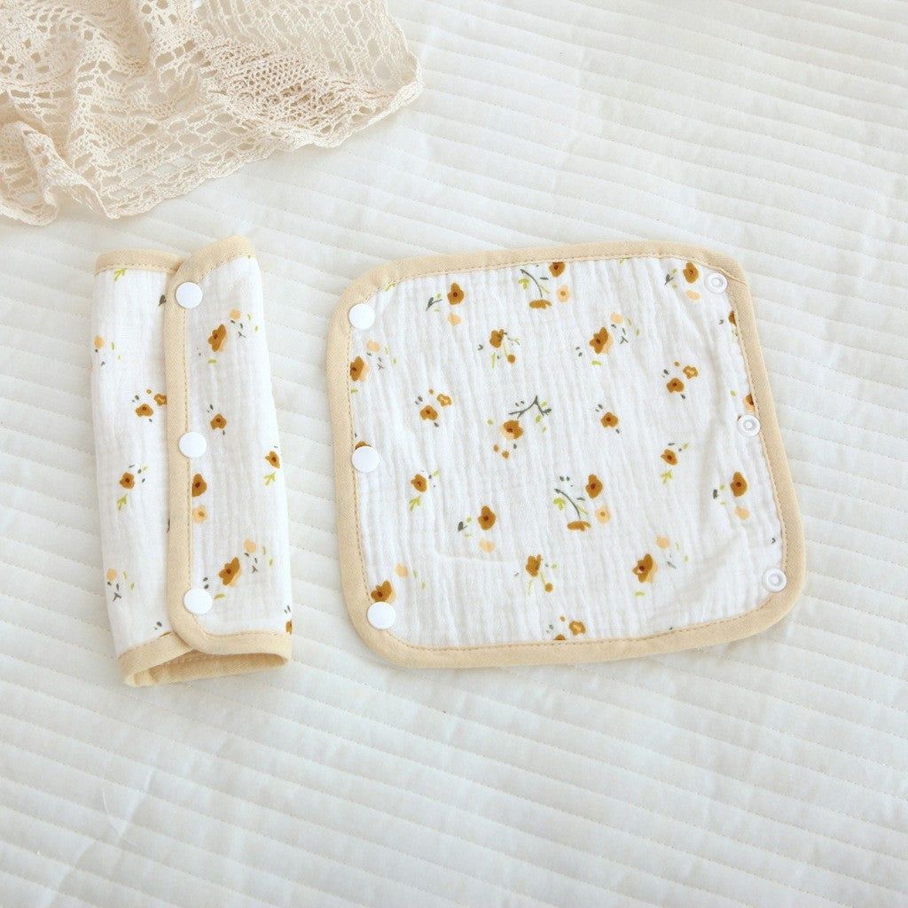Mums Choice Muslin Gauze Baby Carrier Drool Pads / Teether pads