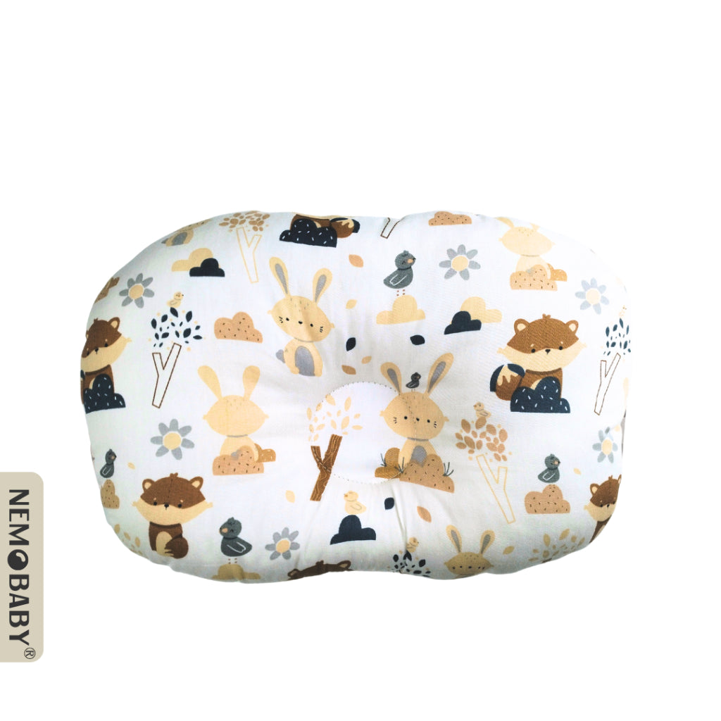 Nemobaby 100% Premium Cotton Baby Dimple Pillow 0M+