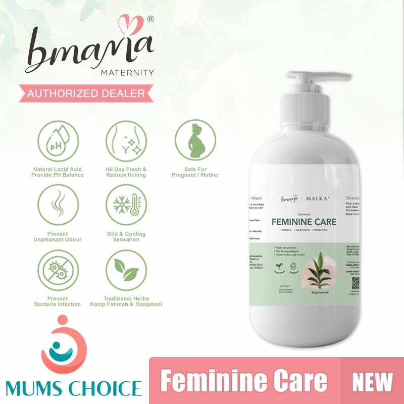 Bmama x Malka Plant-based Kacip Fatimah Feminine Wash
