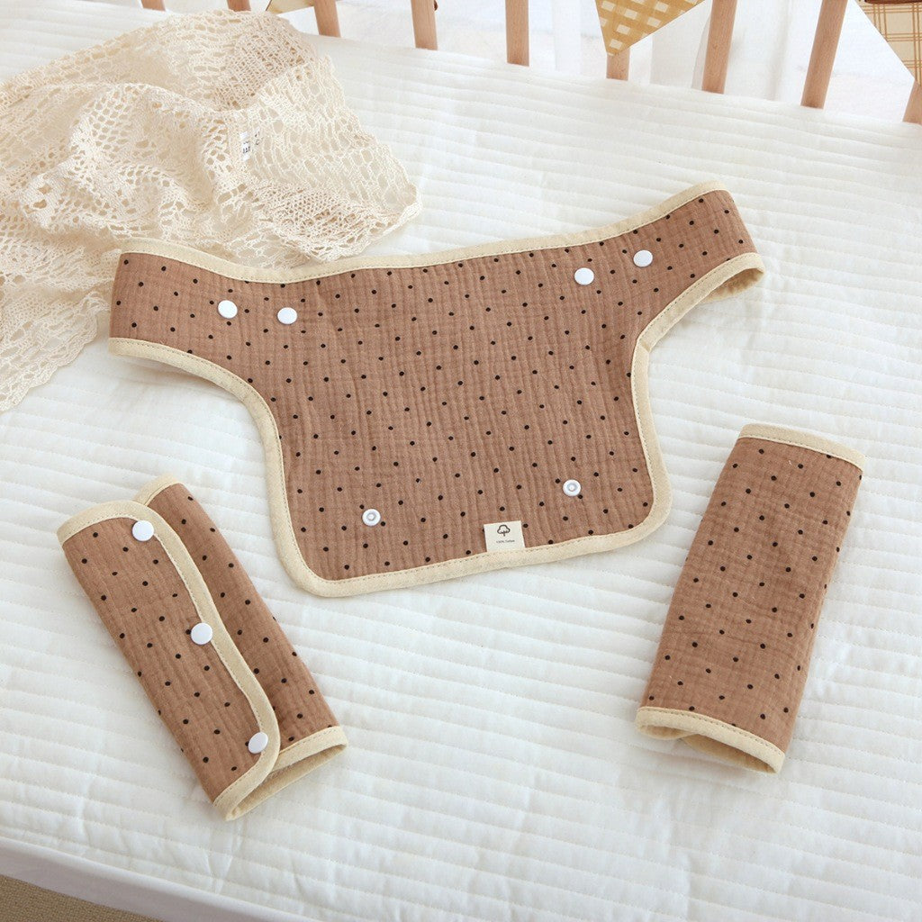 Mums Choice 360 Teething Pads & Bib for Baby Carrier Universal Type
