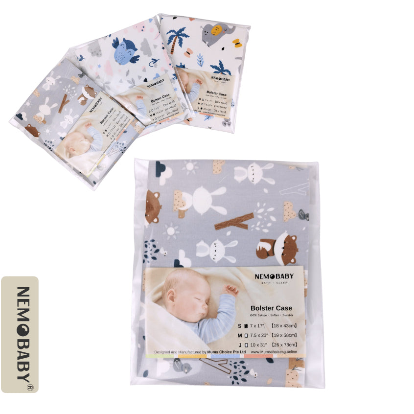 Nemobaby 100% Premium Cotton Baby Bolster