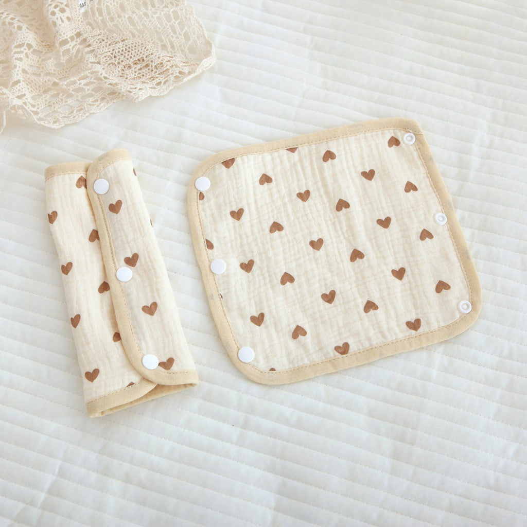Mums Choice Muslin Gauze Baby Carrier Drool Pads / Teether pads