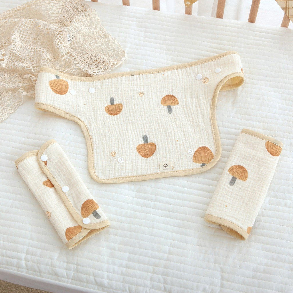 Mums Choice 360 Teething Pads & Bib for Baby Carrier Universal Type