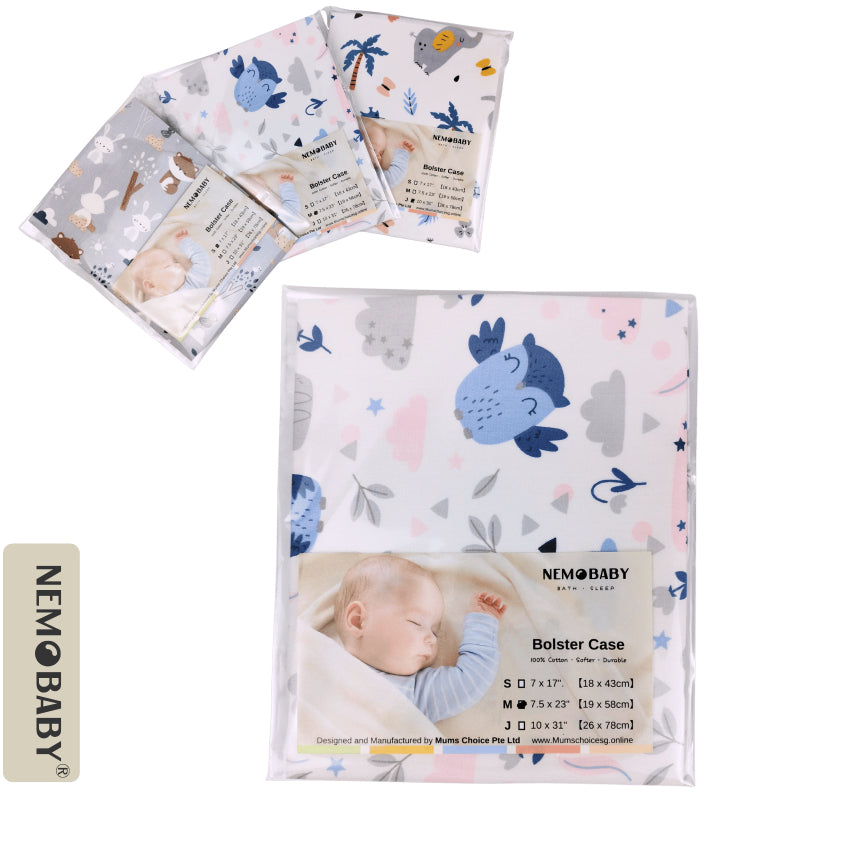 Nemobaby 100% Premium Cotton Baby Bolster