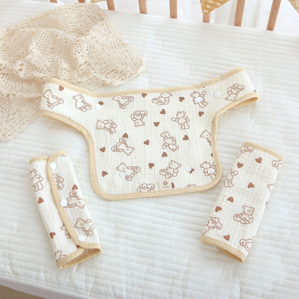 Mums Choice 360 Teething Pads & Bib for Baby Carrier Universal Type