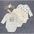 Nemobaby 3 In 1 Baby Boy Long Sleeve Romper Bodysuit