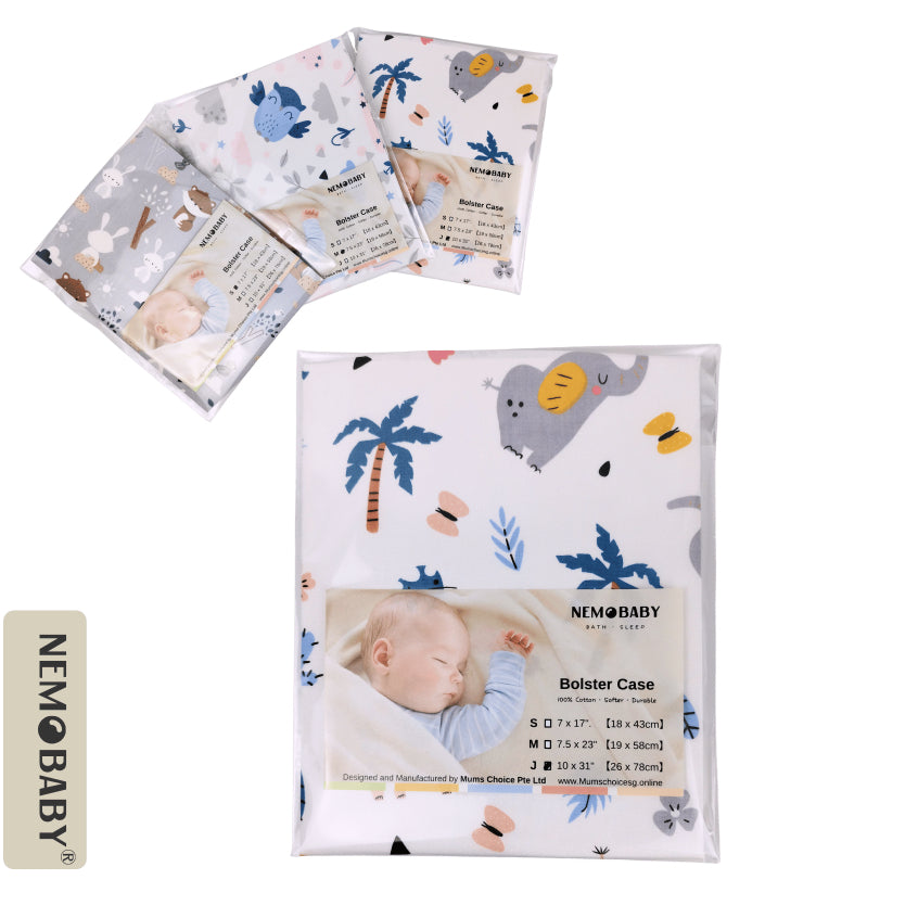 Nemobaby 100% Premium Cotton Baby Bolster