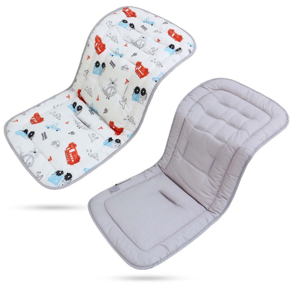 Mums Choice Cotton Baby Seat Liner Stroller Seat Mat Breathable Cushion Pad