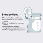 ENVE Easy Pour Breast Milk Storage Bag | 240ml , 30pcs