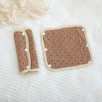 Mums Choice Muslin Gauze Baby Carrier Drool Pads / Teether pads