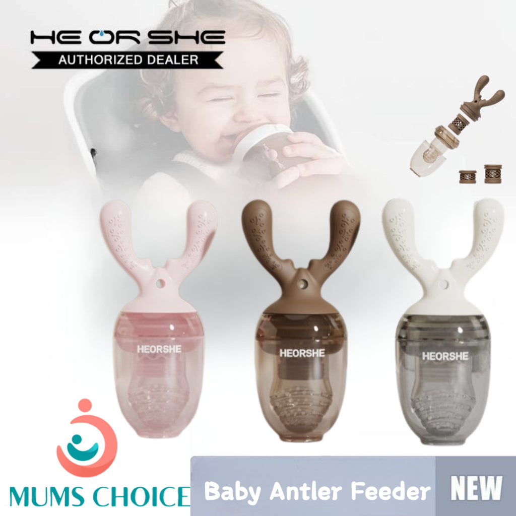 HEORSHE Antler Feeder fruit baby