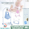 Nemobaby XL Foldable Spring Baby Cradle Set