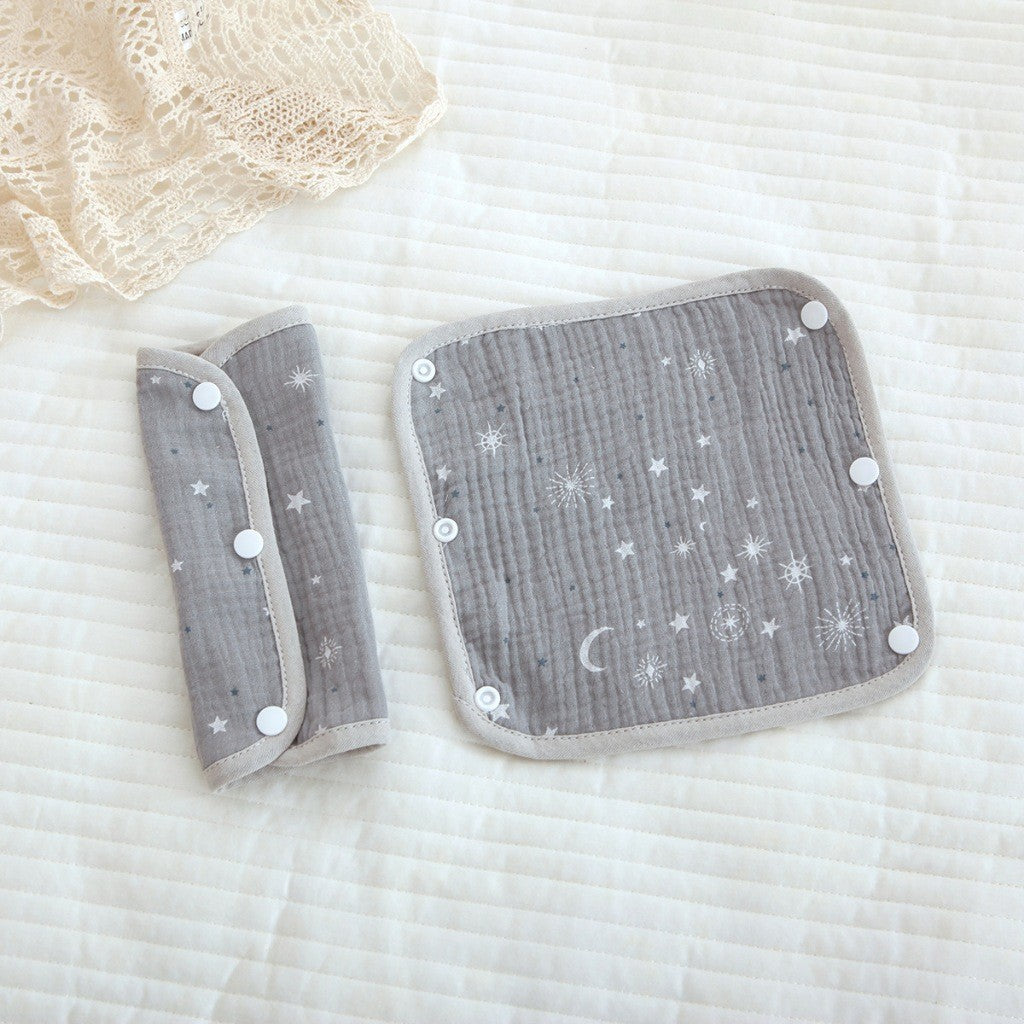 Mums Choice Muslin Gauze Baby Carrier Drool Pads / Teether pads