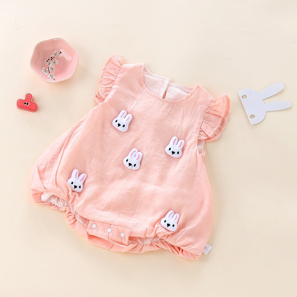 Nemobaby Flying Sleeve 3D Cartoon Baby Romper Bodysuit