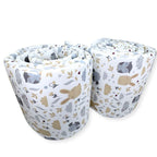 Nemobaby 100% Cotton Baby Cot Bumper