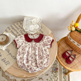 Nemobaby Ins Infant Baby Girls Jacquard Print Romper Size 66