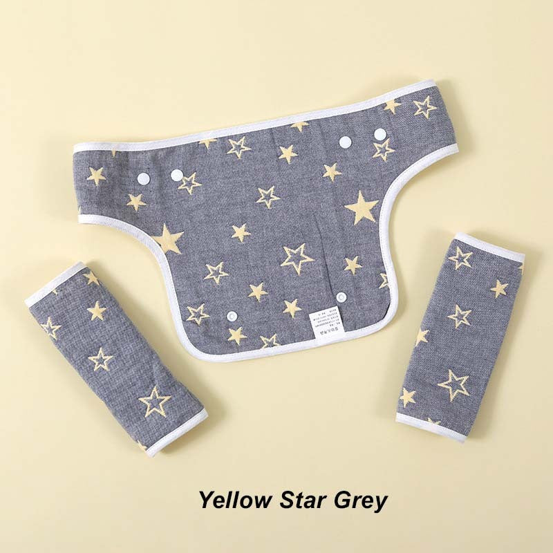 Mums Choice 360 Teething Pads & Bib for Baby Carrier Universal Type