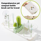 Mums Choice Portable Bottle Brush Set / Travel-Friendly